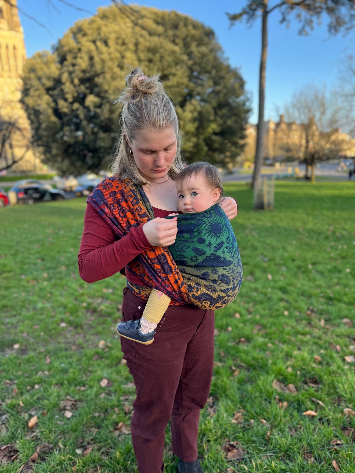 Storytime Chapter 1 Woven Baby Wrap