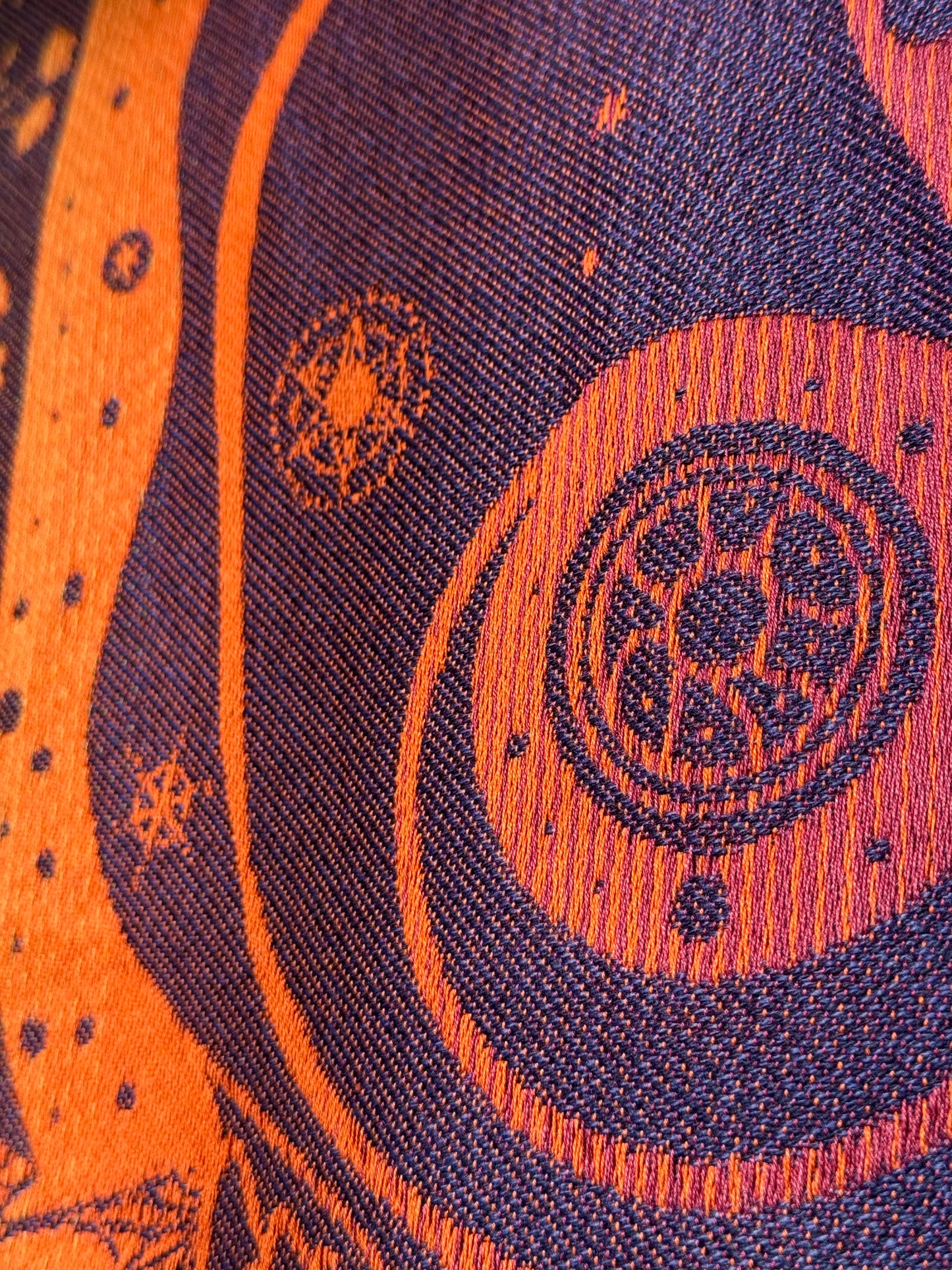 Over The Hills Folklore Woven Baby Wrap