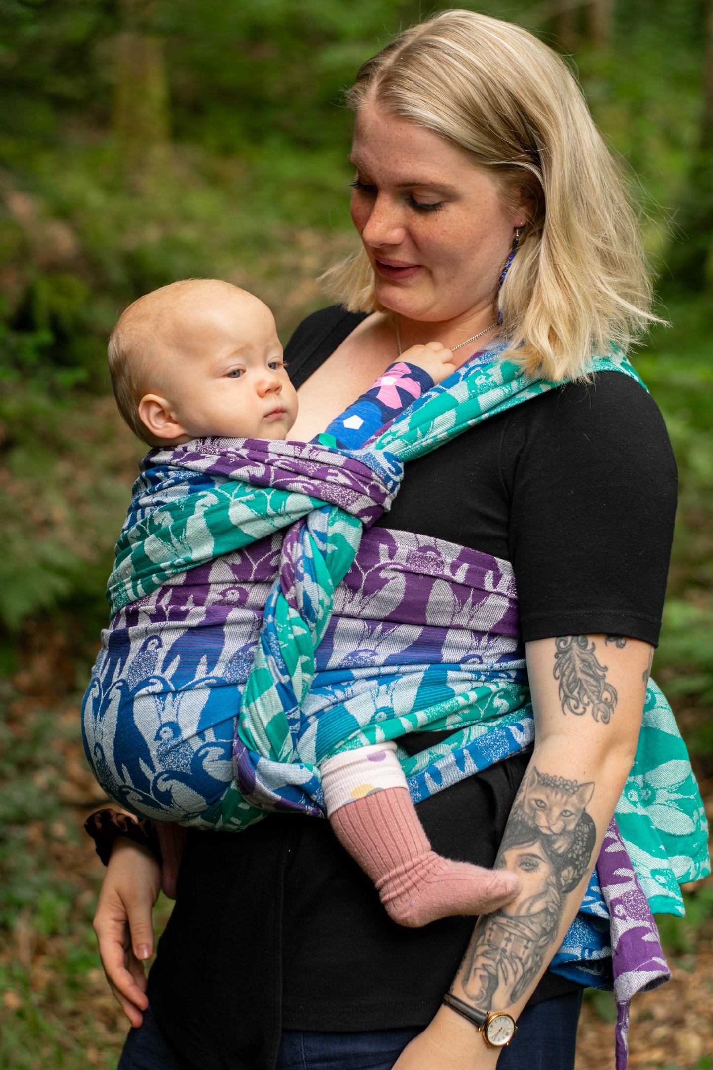 Penguins Australis Woven Baby Wrap