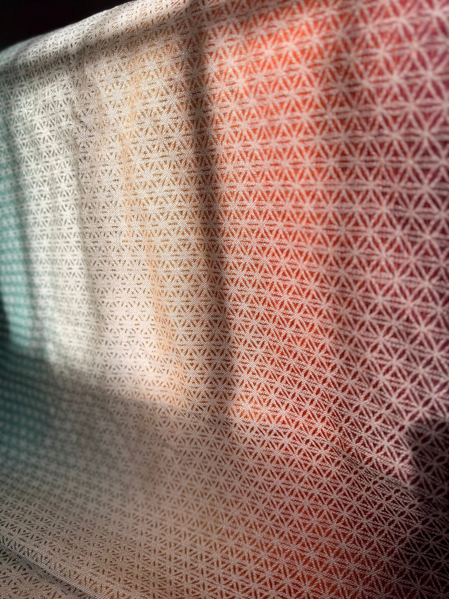 Seed of Life Sunrise Woven Baby Wrap