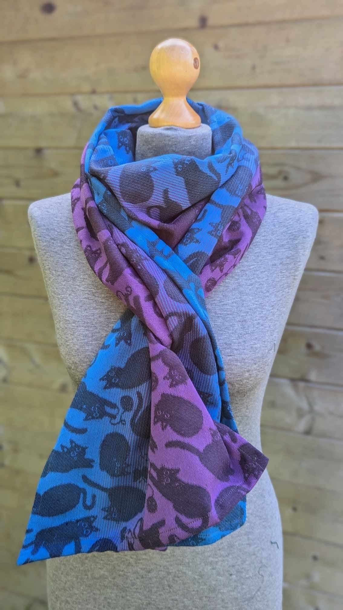 Cutie Cats Jiji Woven Baby Wrap
