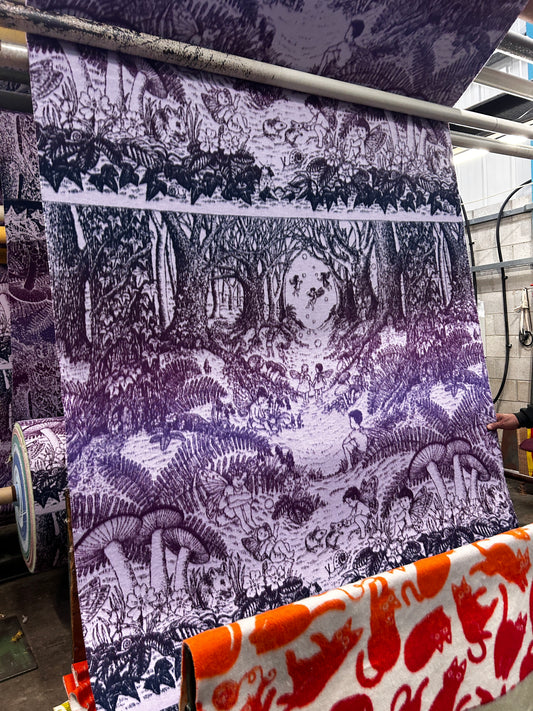 Forest Fairies ‘Lost in a Dream’ Brushed Cotton Blanket - Single Size