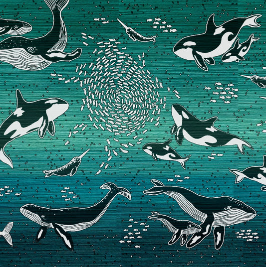 Whales ‘Teal Tides’