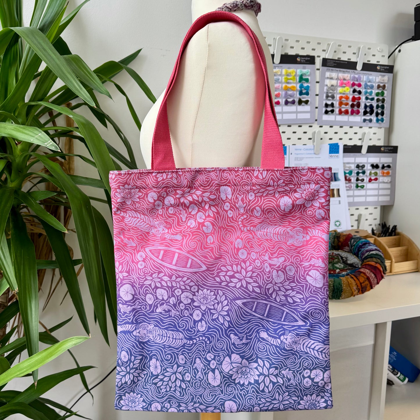 Sailor’s PO Cotton Canvas Tote Bags with Zip