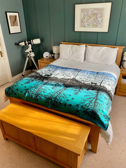 Reflections ‘Dusk’ Brushed Cotton Blanket