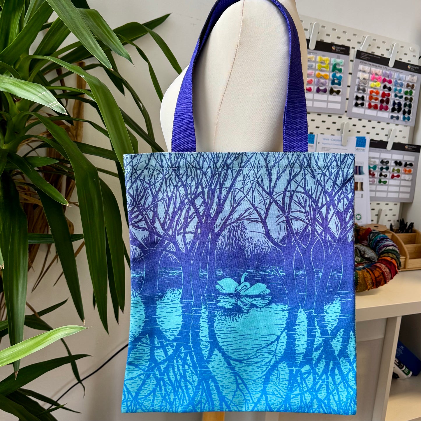 Sailor’s PO Cotton Canvas Tote Bags with Zip