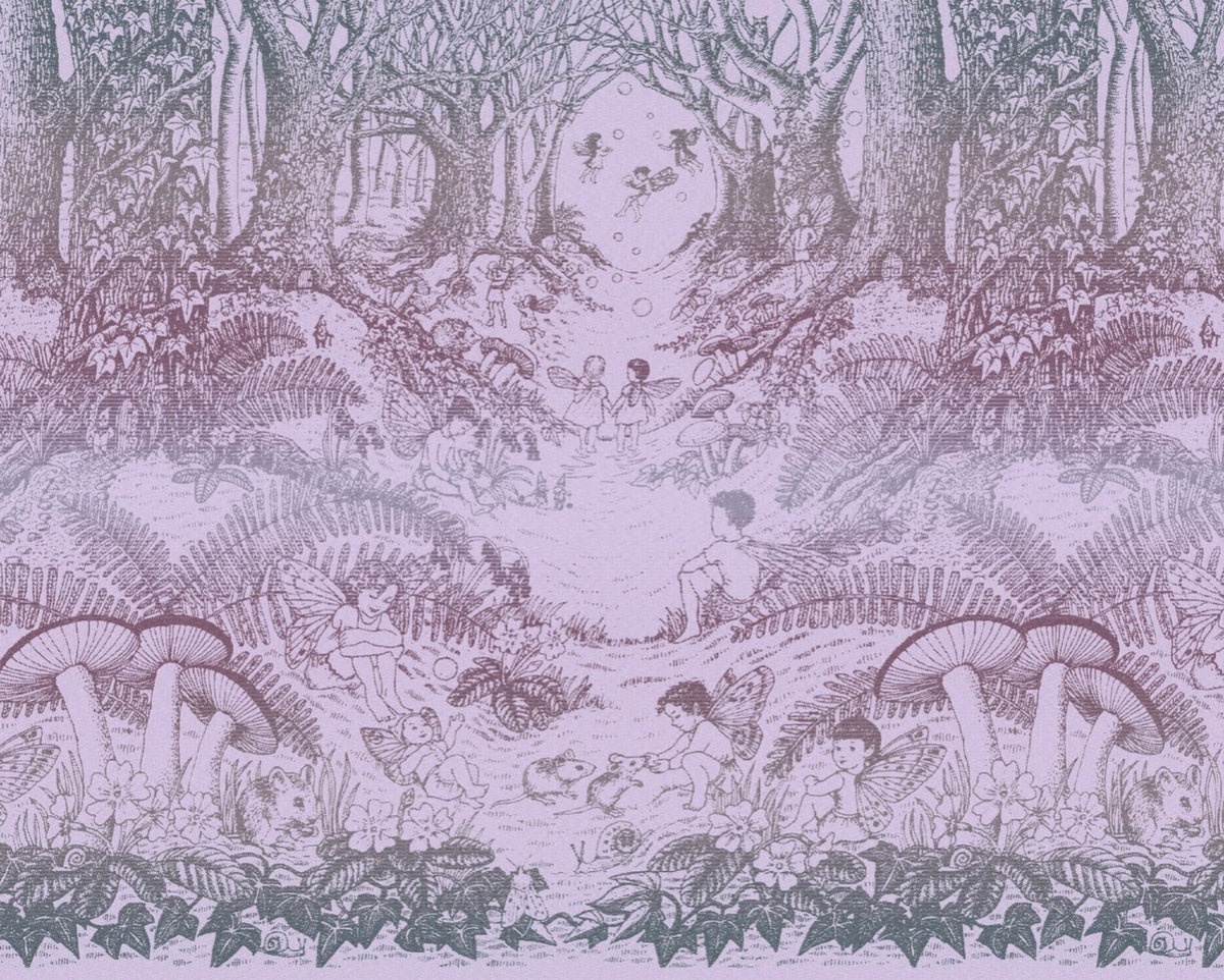 Forest Fairies ‘Lost in a Dream’ Brushed Cotton Blanket - Single Size