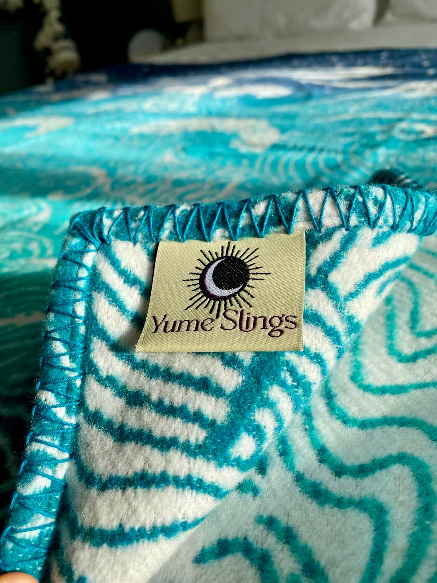 The Lighthouse ‘Sailors Song’ Brushed Cotton Blanket