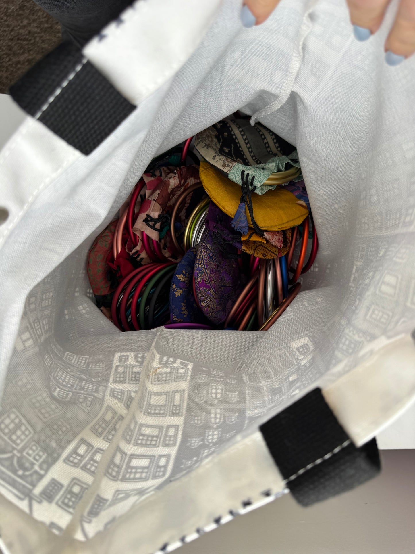 Lucky Dip - random pair of metal sling rings!